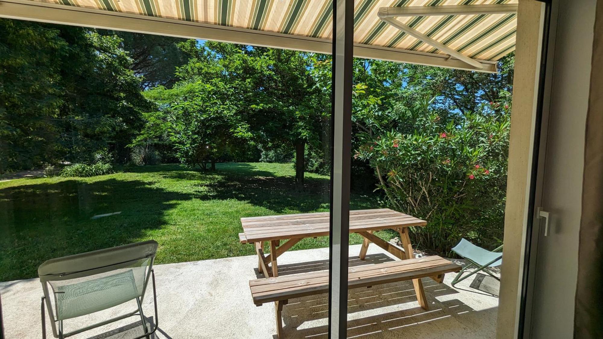 Rez-De-Jardin Independant Dans Ferme Maraichere Bio Avec Grand Jardin Privatif Clos Et Arbore Crest Extérieur photo